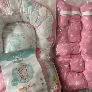 NEW Baby Rest Pillow & Stroller Cushion Bundle